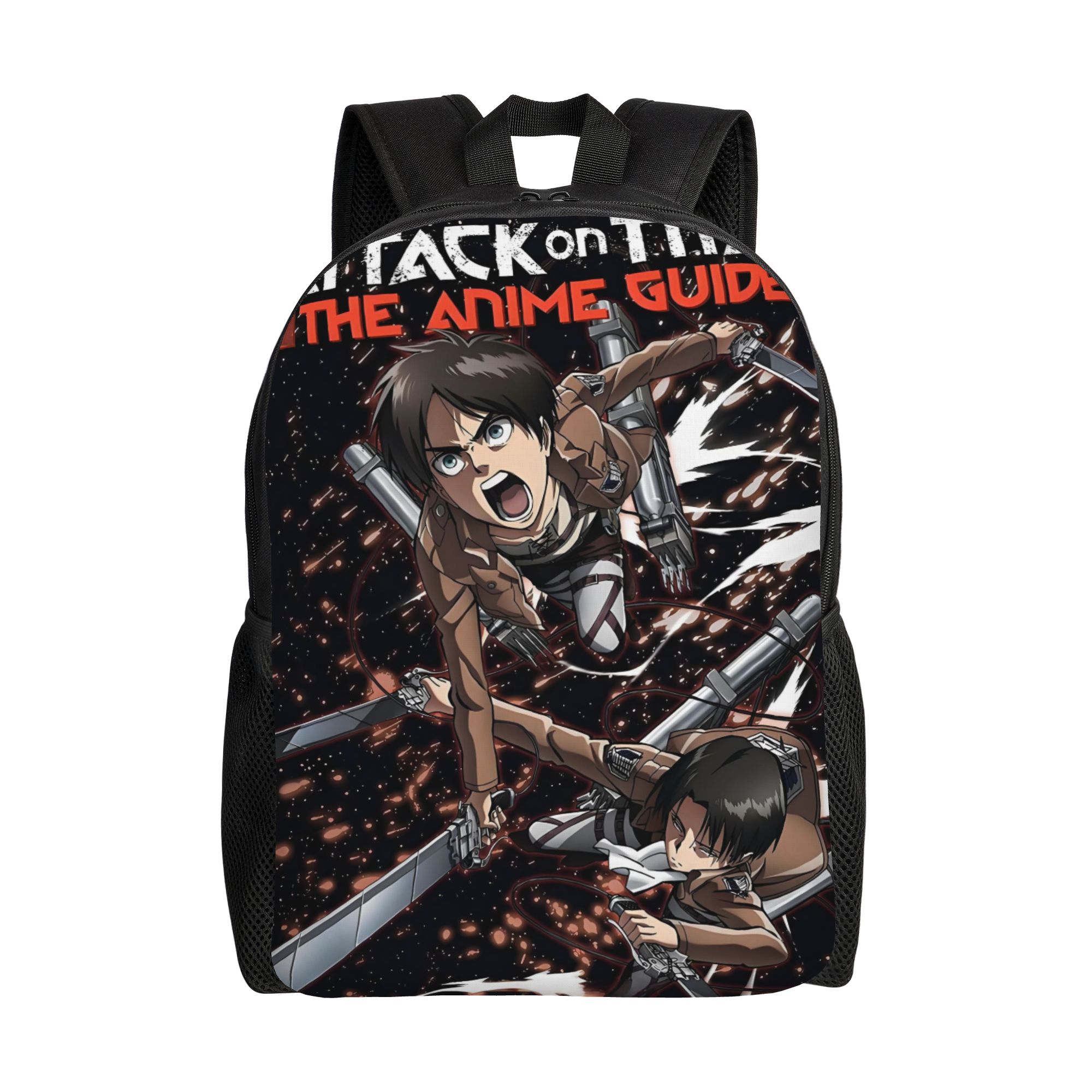 Laptop Accessories For Students - Attacks on Titans Travel Backpack Men