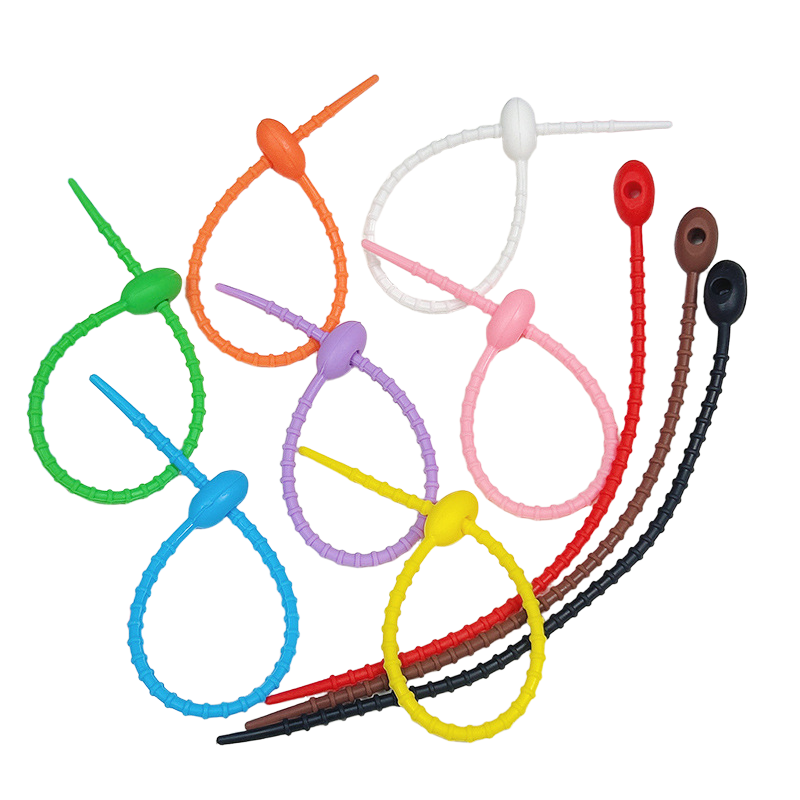 Silicone Bag Ties Clip Cable Z - Cable Management Bag review and price