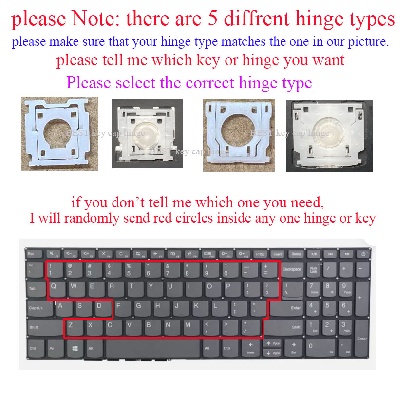 Key cap hinges Clip For Lenovo - Laptop Accessories Hp review and price