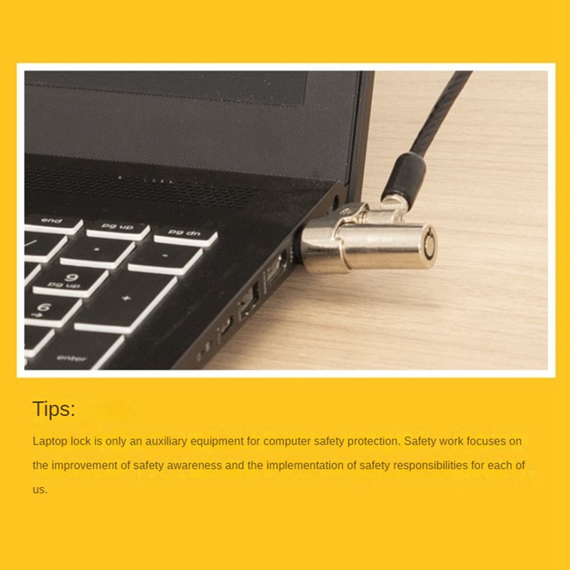 Computer Lock Laptop Lock Suit - Laptop Accessories Hp review and price