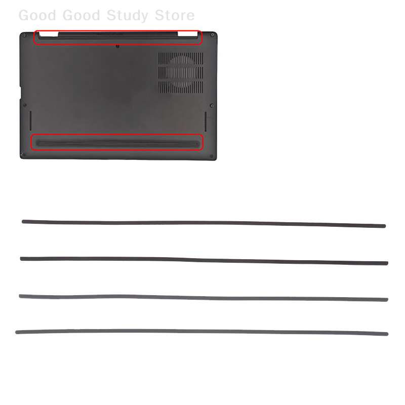 1/2Pcs Laptop Rubber Strips Co - Laptop Accessories Women review and price