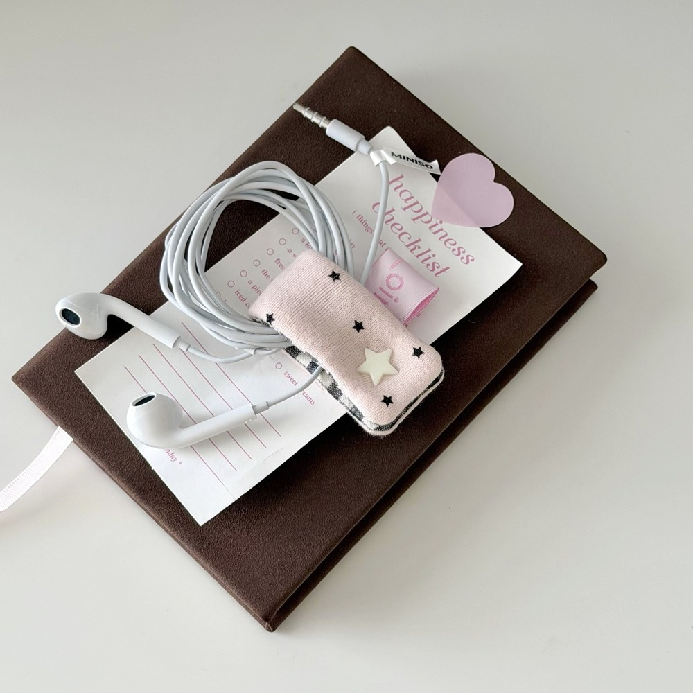 Cute Strawberry Korean Y2K Ear - Cable Management Bag review and price