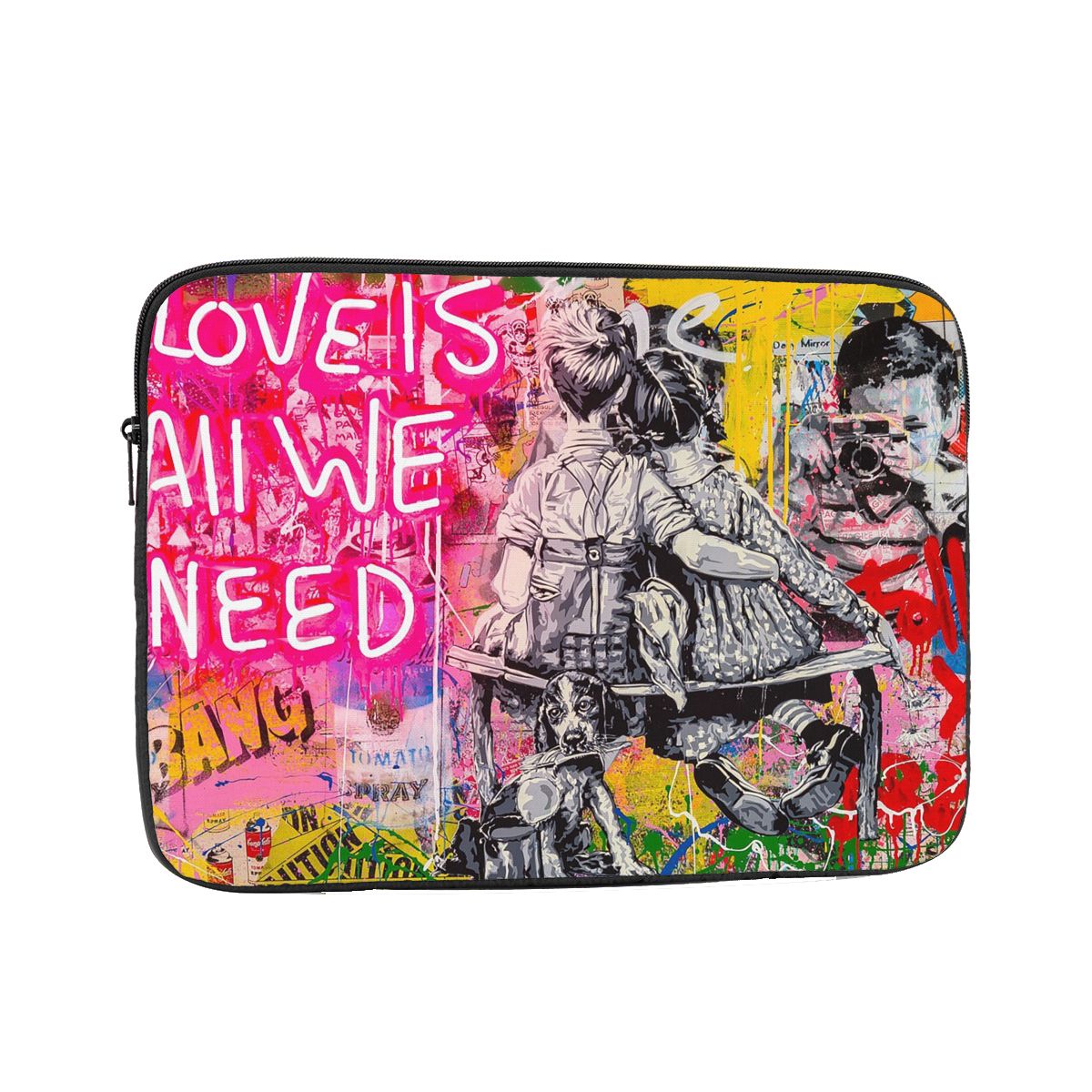 Laptop Liner Sleeve Banksy 12  - Laptop Sleeve Neoprene review and price