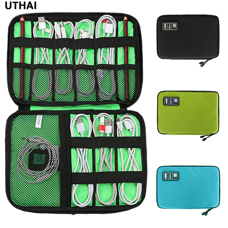 UTHAI Digital Storage Bag USB  - Laptop Accessories Kit Bag review and price