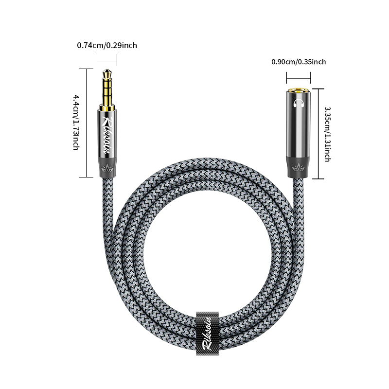 Riksoin 3.5mm Headphone Extens - Laptop Accessories Headphones review and price
