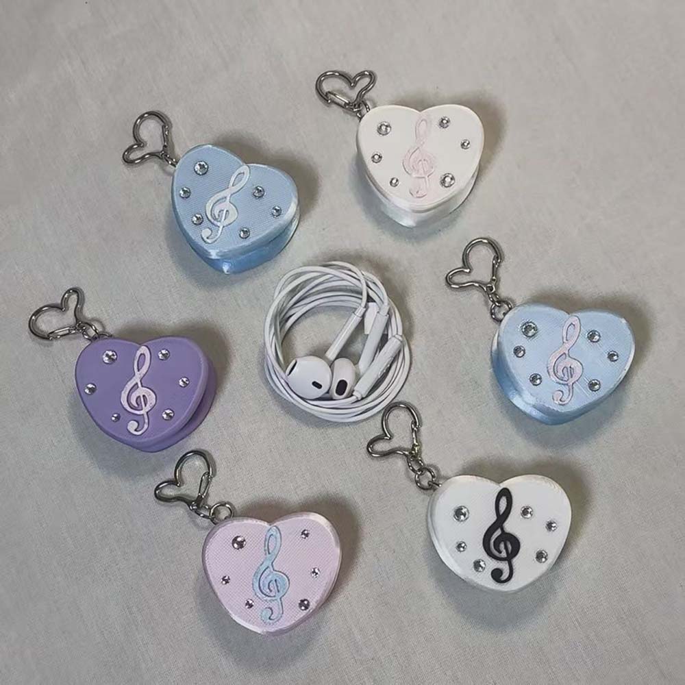 3D Printed Musical Note Heart  - Cable Management Bag review and price