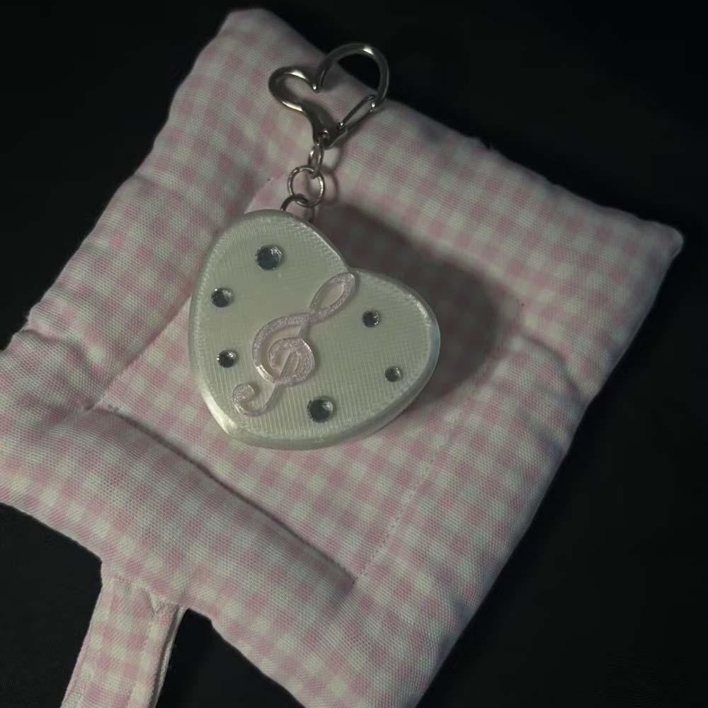 3D Printed Musical Note Heart  - Cable Management Bag review and price