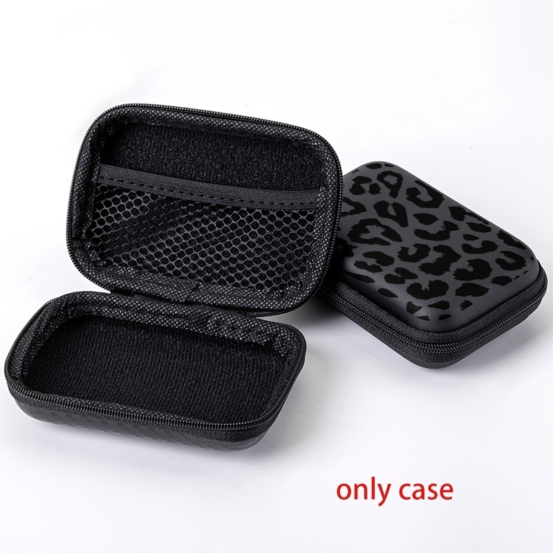 Black Leopard Print EVA Hard S - Cable Management Bag review and price