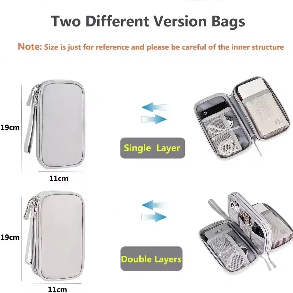 Travel Cable Bag Portable Digi - Cable Management Bag review and price