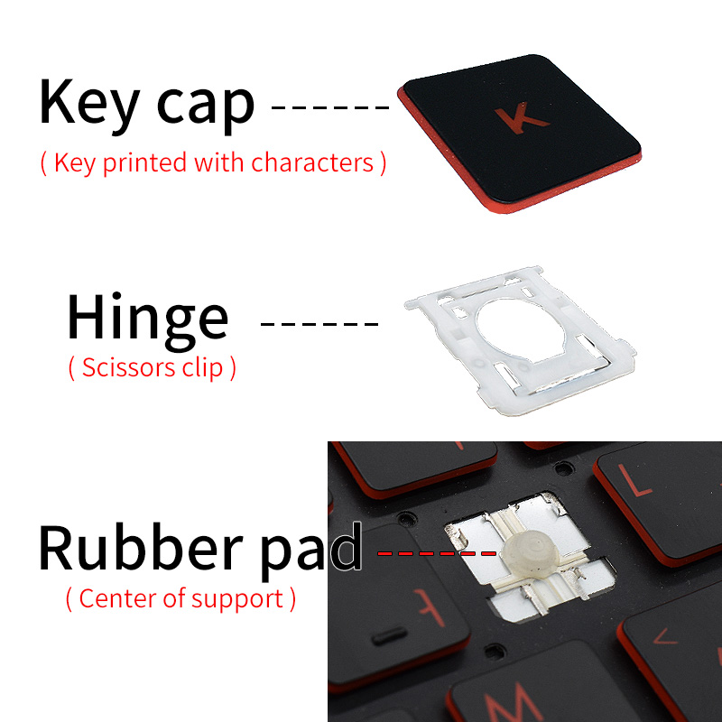 Replacement Keycap Key Cap Rub - Laptop Accessories Hp review and price