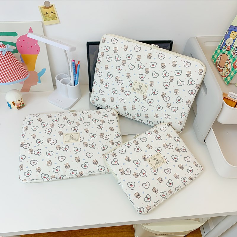 Lovely style Retro print bear  - Laptop Sleeve Neoprene review and price